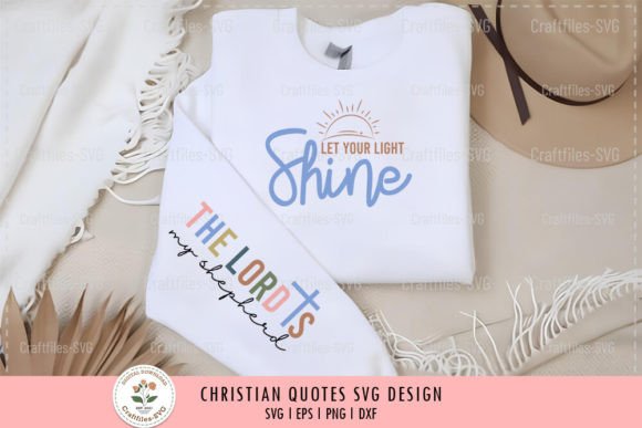Let Your Light Shine SVG: Graphics & T-Shirt Designs